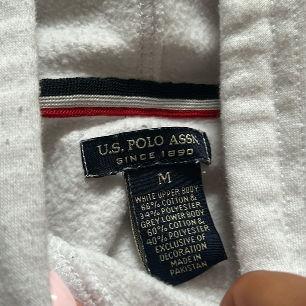 U.S. Polo Assn. White and Gray Apparel